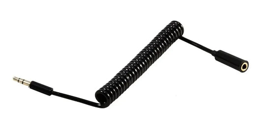 Cable Extensor Audio Aux Miniplug Jack 3,5 Hembra Macho Evox