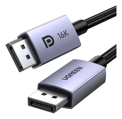 Cable Display Port 2,1 Premium 16k 240hz Hdr Gsync 2m Ugreen