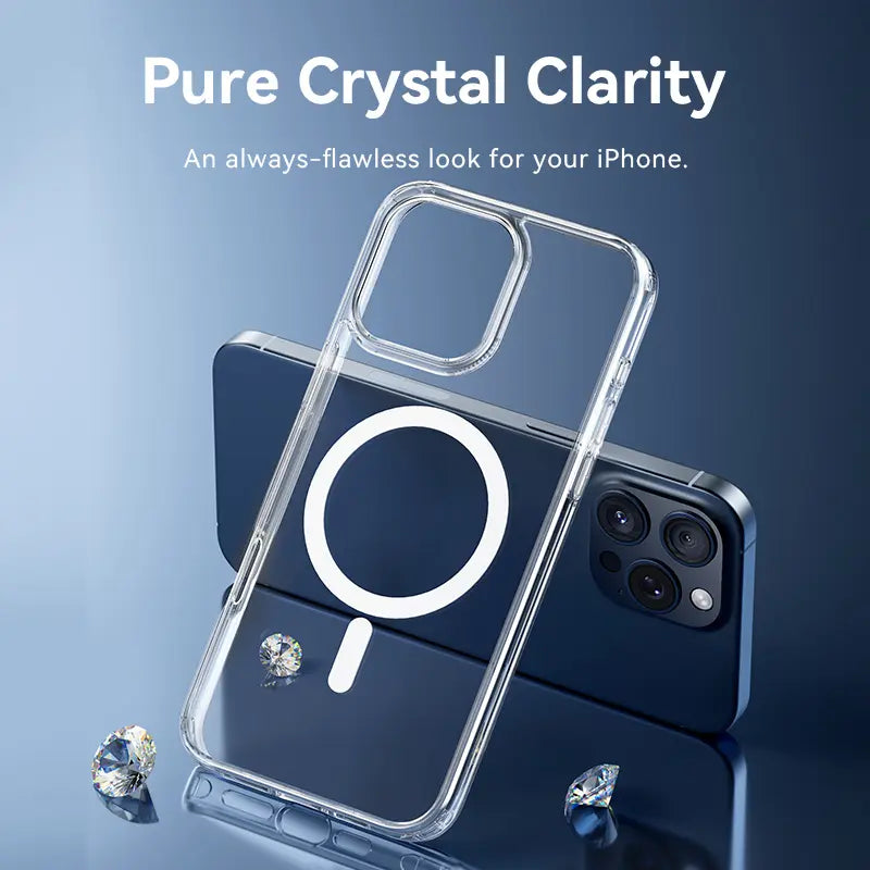 Funda Para iPhone Magsafe Transparente Reforzada Vention