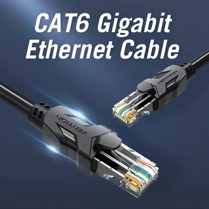 Cable De Red Cat6 Patch Cord Utp 0,75 Metros Gigabit Vention