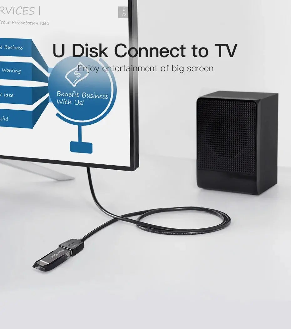 Alargue Usb 3,0 Extensor Alta Velocidad 1 Metro Vention Negro