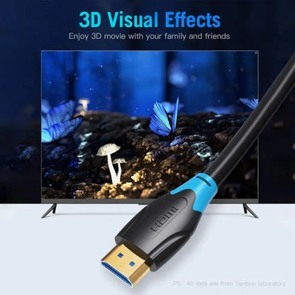 Cable Hdmi 2,0 Certificado 4k 2 Metros 18 Gbps Vention