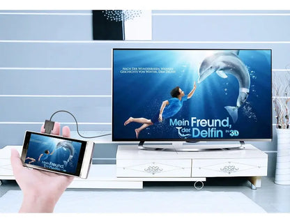 Adaptador Mini Hdmi Macho A Hdmi Hembra 4k Hd Ugreen