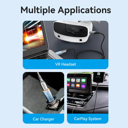 Adaptador Usb Hembra A Usb C Otg 3,1 10 Gbps Vention Azul Acero