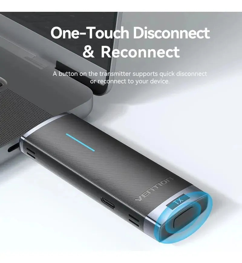 Transmisor Adicional - Hdmi Inalambrico Vention Tx Wireless Negro
