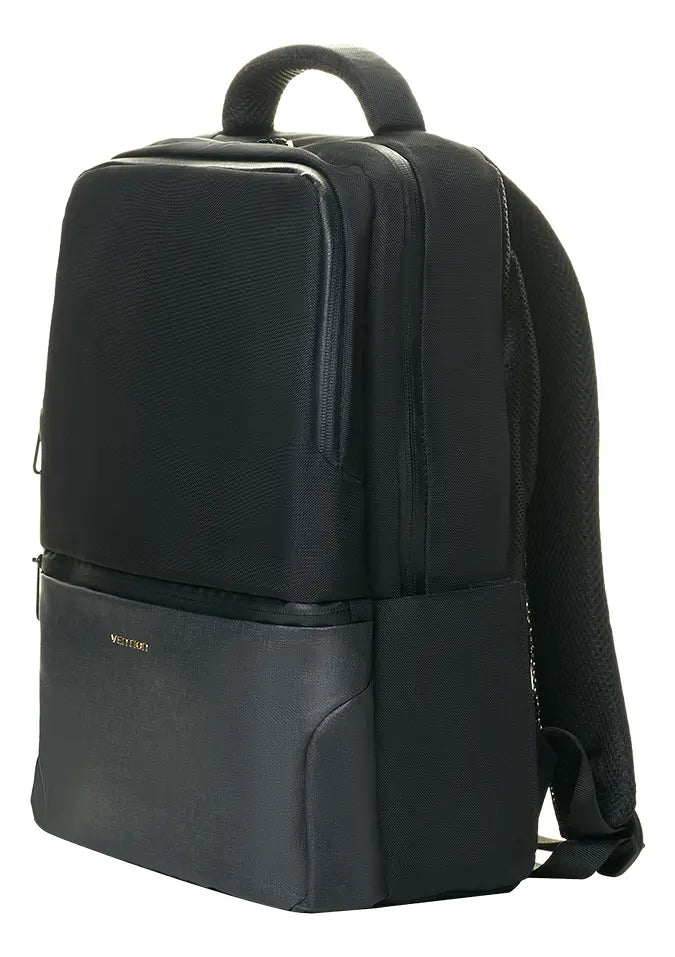 Mochila Porta Notebook Y Laptop 15,6 Ipx4 18 Litros Vention Negro Liso