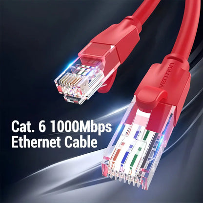 Cable De Red Cat6 Patch Cord Utp Rj45 1m Vention