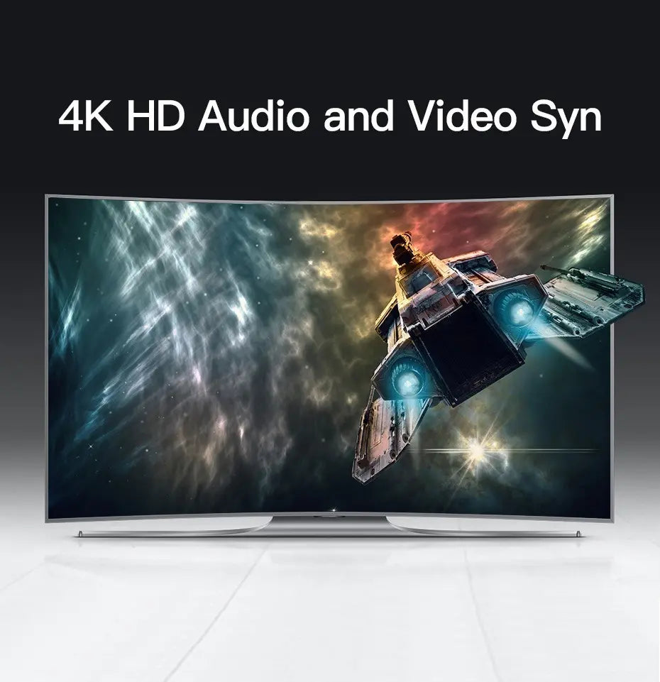 Switch Hdmi 3 In 1 Out Switcher 4k 30hz 10 Gbps Vention