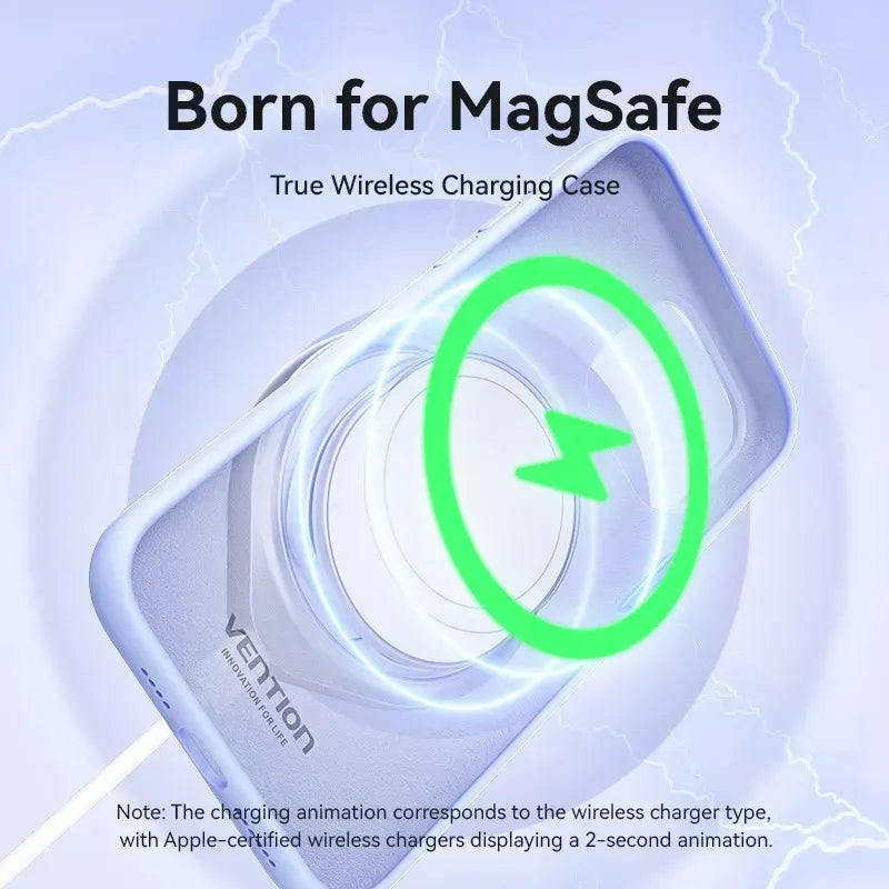 Funda Para iPhone Magsafe Magnetica Reforzada Vention