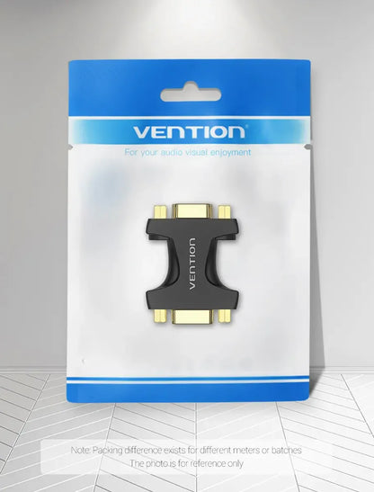 Adaptador Union Vga Extensor Hembra A Hembra Ficha Vention