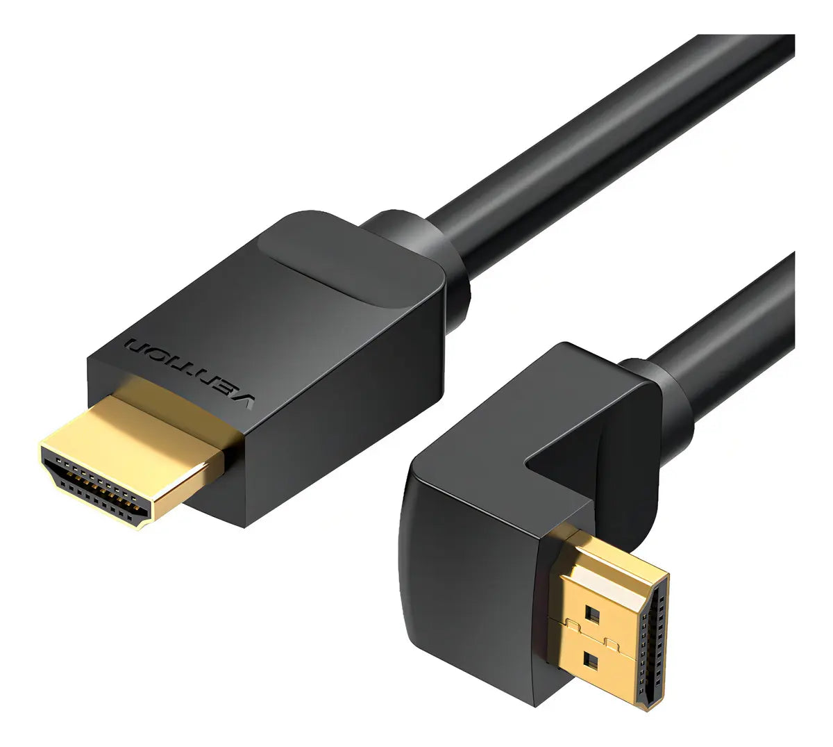Cable Hdmi 2 M Codo 270 Grados 4k Hdr 60hz 3d Arc Vention