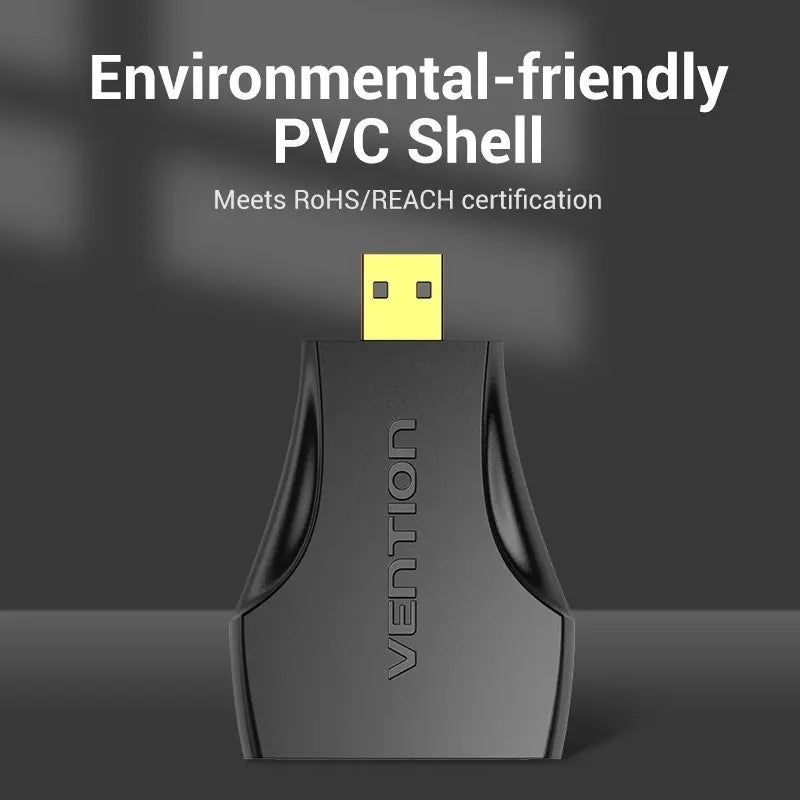 Adaptador Micro Hdmi Macho A Hdmi Hembra Vention