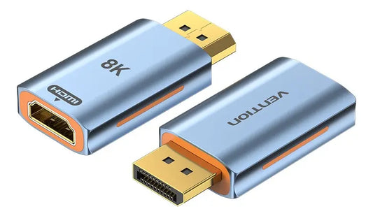 Adaptador Ultra 8k Display Port Macho A Hdmi Hembra Vention