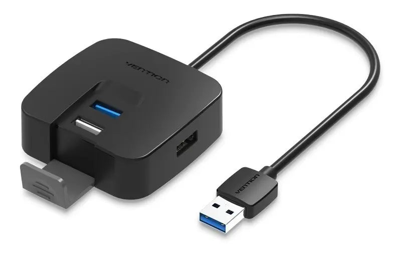 Hub Expansor X 4 Usb Multipuerto Mac / Pc - 0,5 M Vention Negro