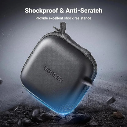 Estuche Para Auriculares Cables Y Accesorios Negro Ugreen