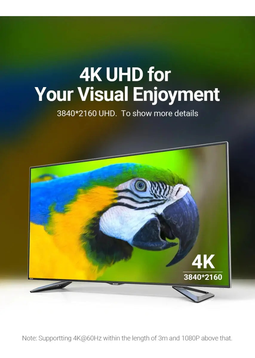 Adaptador X2 Cable Hdmi Hembra A Hembra Prolongador Vention