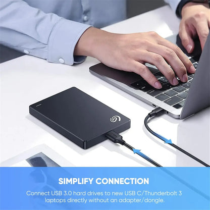 Cable Usb C A Disco Duro Externo Usb Micro B 3,0 1m Ugreen Negro