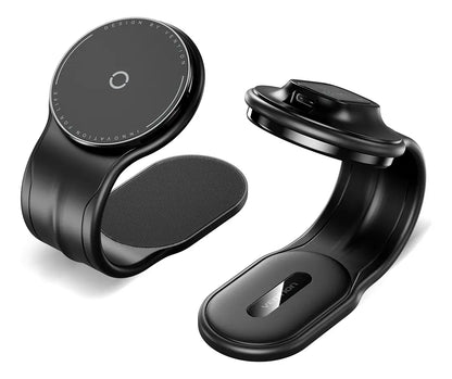 Soportes Porta Celular Para Autos Vention 2 En 1 Magnetico Negro