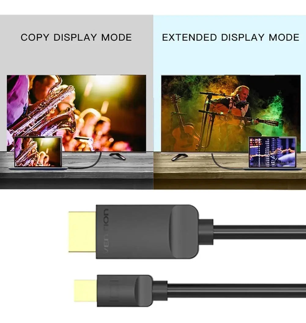 Cable Adaptador Premium Mini Display Port A Hdmi 2m Vention