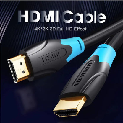 Cable Hdmi 2,0 Certificado 4k 8 Metros 18Gbps Vention