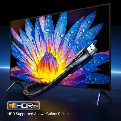 Cable Hdmi 2,1 8k 60hz Earc 48gbps Hdcp 2m Trenzado Ugreen