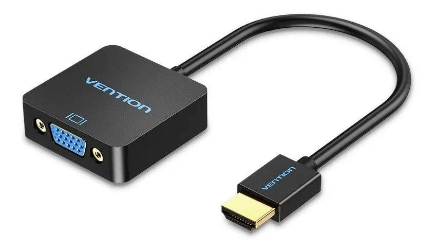 Cable Adaptador Hdmi A Vga Micro Usb Y Audio 0,15 M Vention