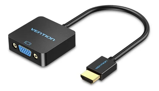 Cable Adaptador Hdmi A Vga Micro Usb Y Audio 0,15 M Vention