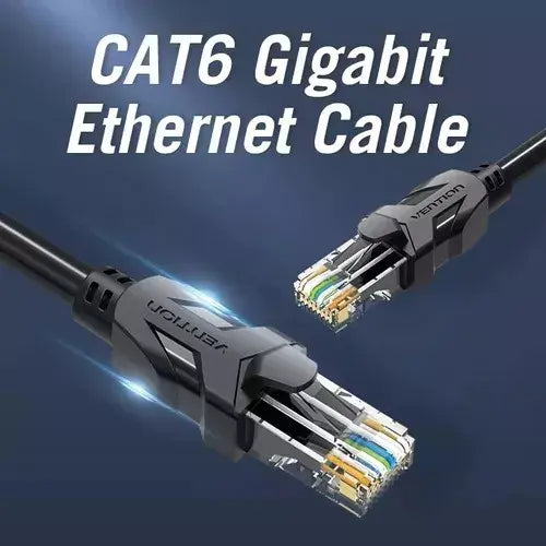 Cable De Red Cat6 Patch Cord Utp 35 Metros Gigabit Vention