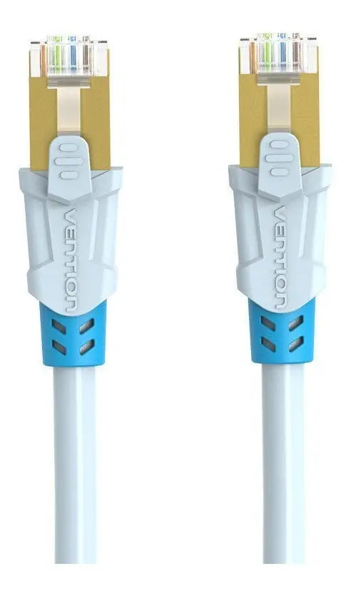 Cable Red Cat6a Blindado 0,75 M Patch Cord Sstp Rj45 Vention