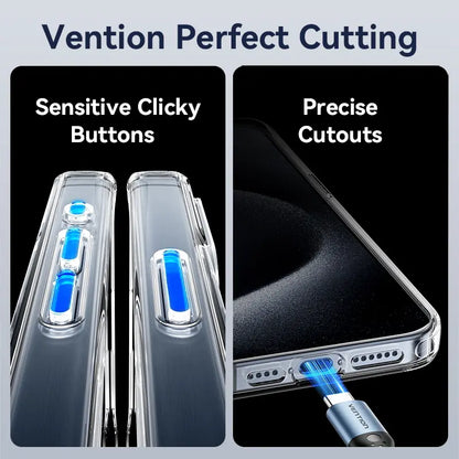 Funda Para iPhone Magsafe Transparente Reforzada Vention
