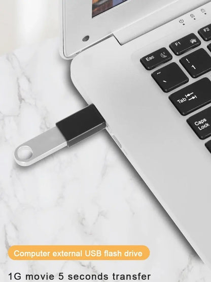 Adaptador Otg Usb 3,0 Hembra A Usb Tipo C Macho - Evox Negro