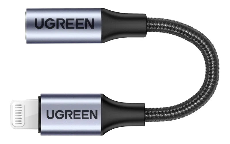 Adaptador Audio Para Lightning A Jack Hembra 3,5mm Ugreen