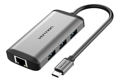 Hub Adaptador Multipuerto 6 En 1 Usb C Hdmi Usb 3,0 Vention