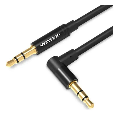 Cable Audio Stereo 1 M Auxiliar Mini Plug 3,5 Mm 90° Vention