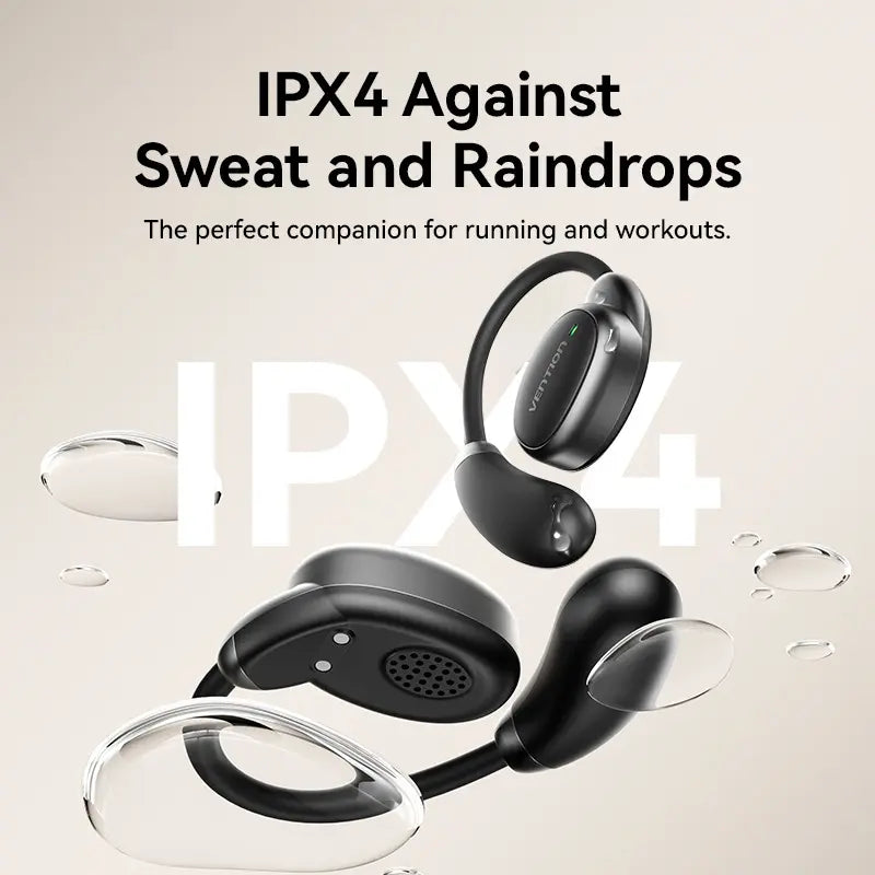 Auriculares Inalambricos Bluetooth 5,4 Open-ear Vention Negro