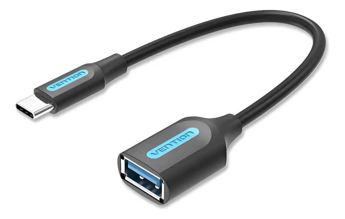 Cable Adaptador Usb 3,1 Macho A Usb Hembra 0,15 M Vention Negro
