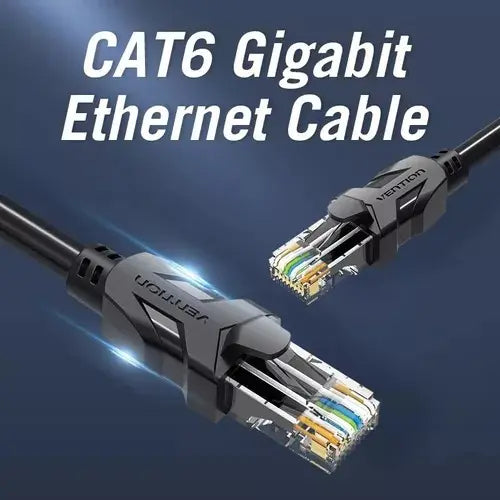 Patchcord Cat 6 Vention Original 5 Metros Gigabit Calidad,-