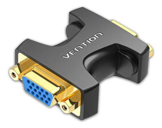 Adaptador Union Vga Extensor Hembra A Hembra Ficha Vention