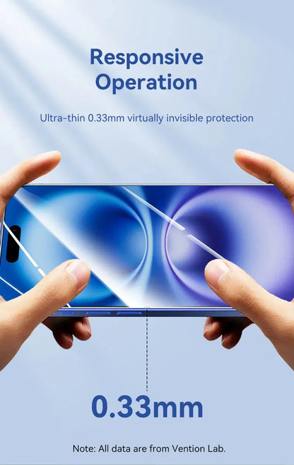 Vidrio Templado Para iPhone 15 Plus Pro Max Film 9h Vention