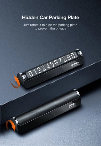 Tarjeta Para Estacionamiento Temporal Para Automovil Ugreen Negro