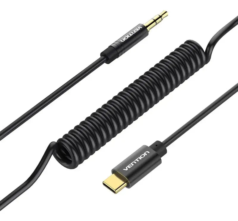 Cable Adaptador Auxiliar Jack 3,5 Plug A Usb Tipo C Vention
