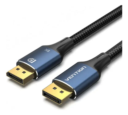 Cable Display Port 8k 60hz Hdr Gsync Aluminio 2 M Vention