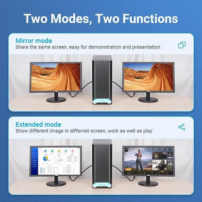 Adaptador Conversor Display Port A Hdmi Hembra 4k Vention