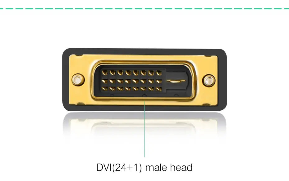 Adaptador Hdmi Hembra A Dvi 24 + 1 Macho Negro Ugreen