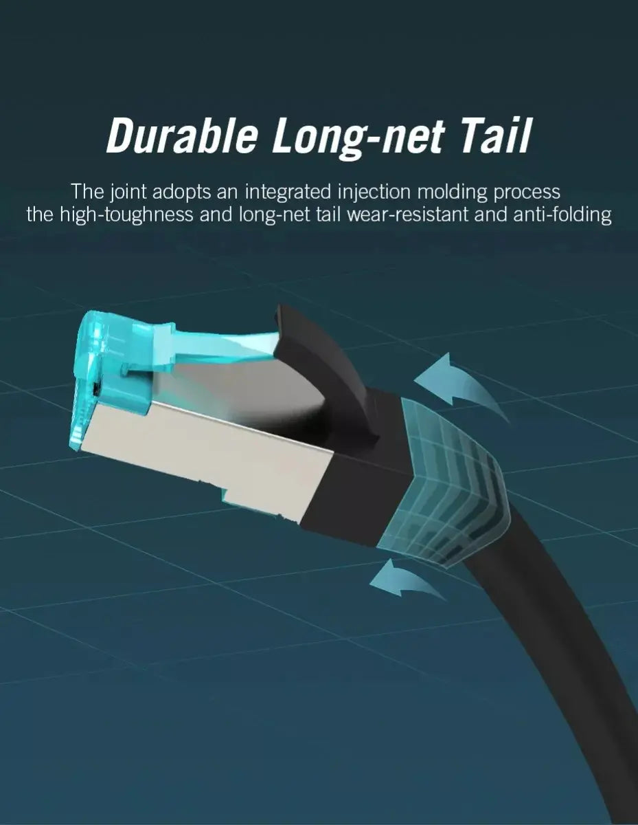 Cable De Red F/utp Cat5e Patch Cord 8 Metros Rj45 Vention