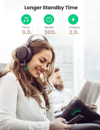 Receptor Adaptador Bluetooth 5,0 Ugreen Control Volumen Auto
