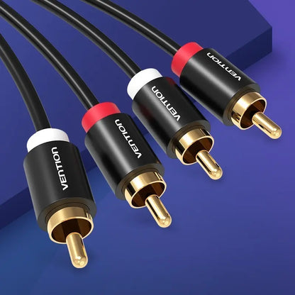 Cable Audio Premium Rca Macho A Rca Macho 1m Vention