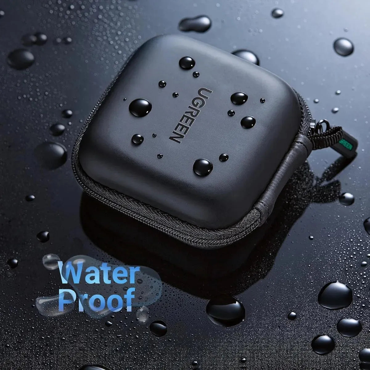 Estuche Para Auriculares Cables Y Accesorios Negro Ugreen
