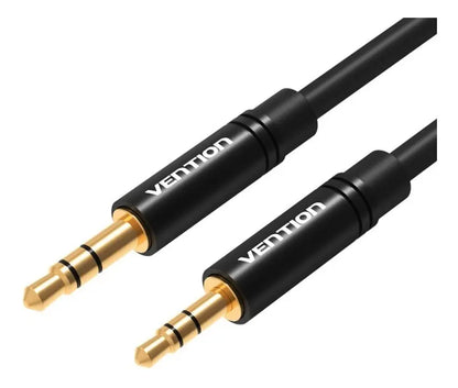 Cable Audio Auxiliar 2m Jack 3,5mm Macho A Macho Vention