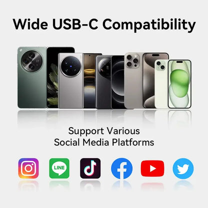 Microfono Corbatero X2 Usb C Lavalier Inalambrico Vention Negro
